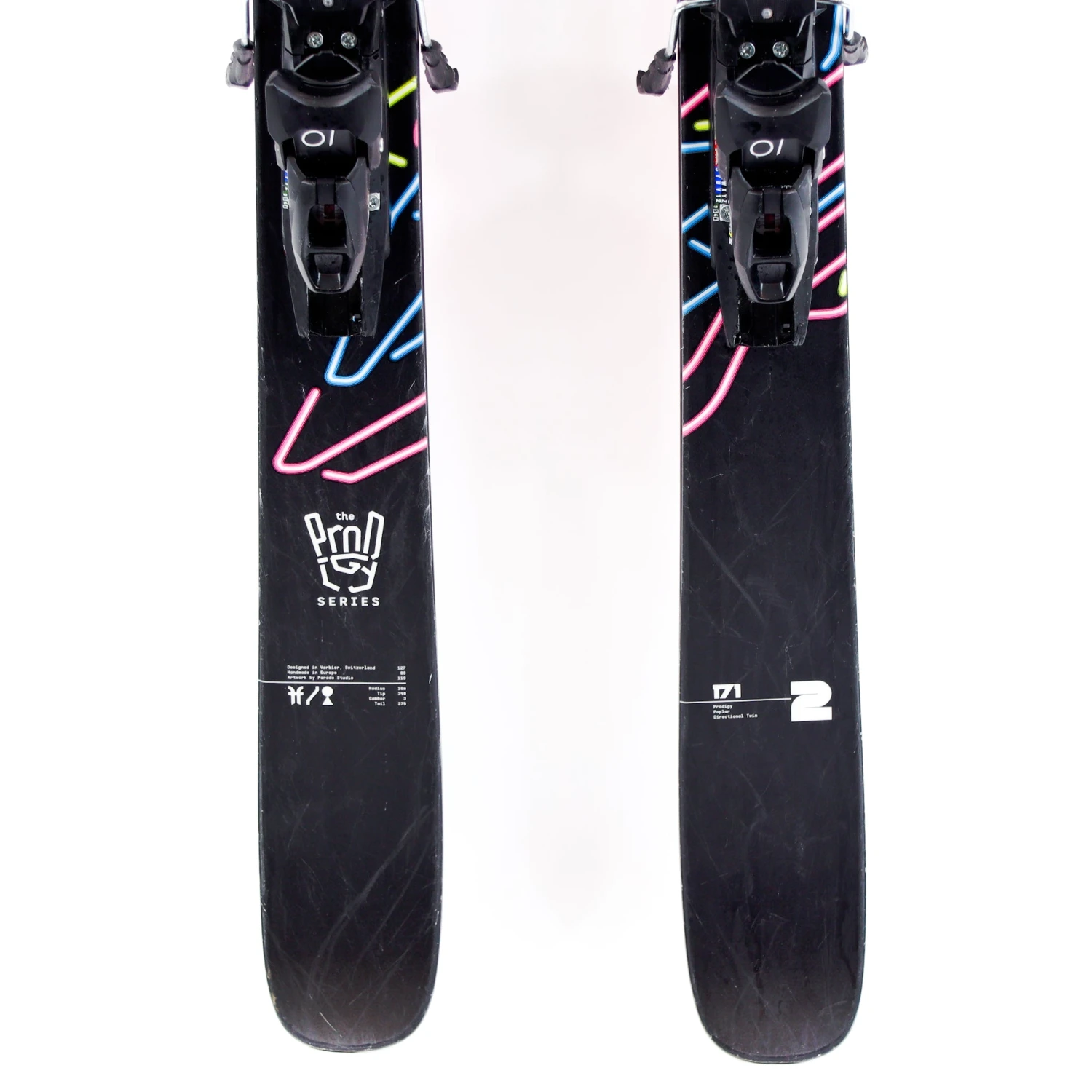 Faction Prodigy 2 171cm + Demo Bindings 2023 - USED 5 Faction Prodigy 2 171cm + Demo Bindings 2023 - USED - Image 5