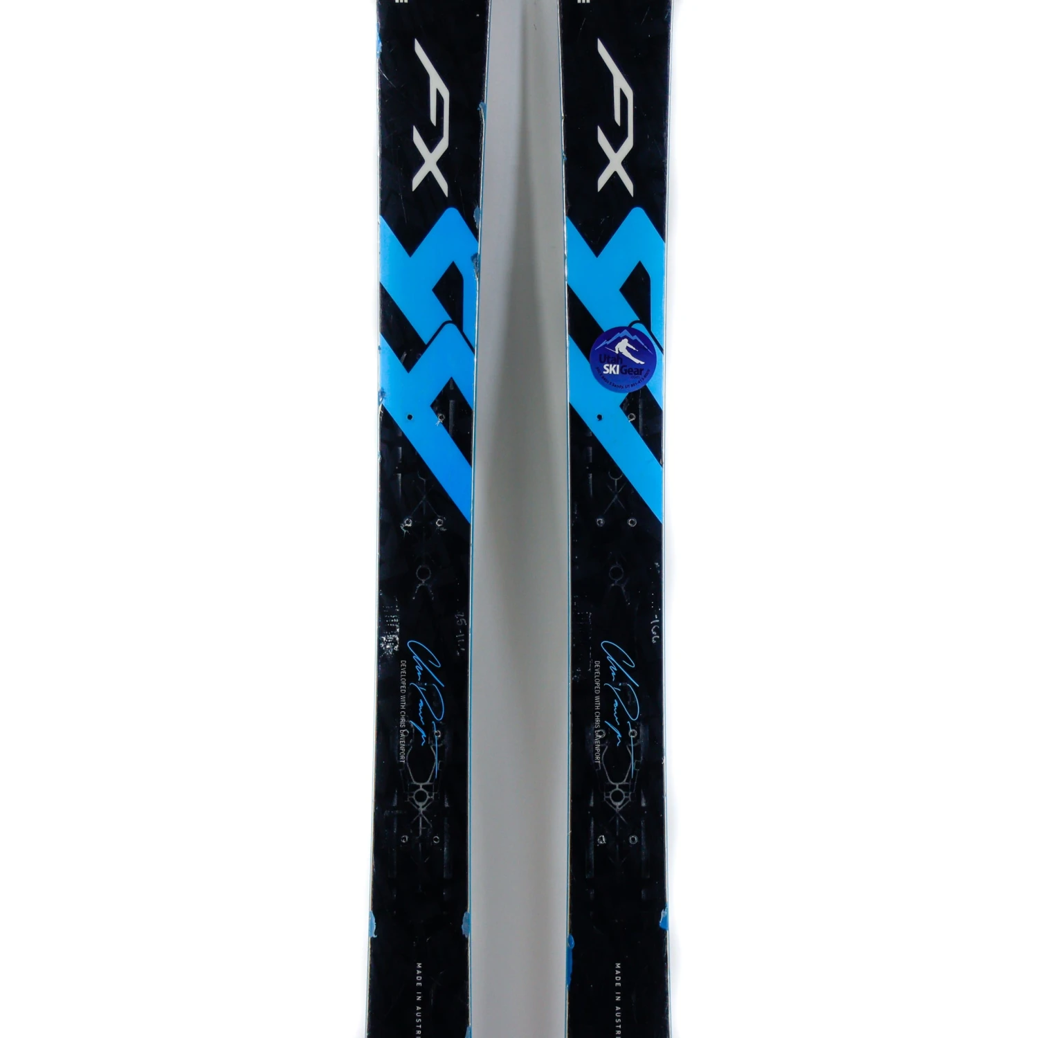 166cm Kastle FX94 Skis 2015 | USED 4 166cm Kastle FX94 Skis 2015 | USED - Image 4