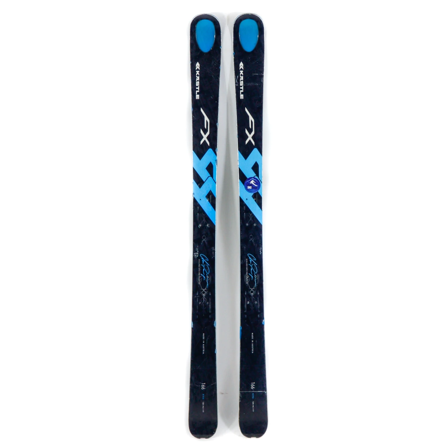 166cm Kastle FX94 Skis 2015 | USED 1 166cm Kastle FX94 Skis 2015 | USED