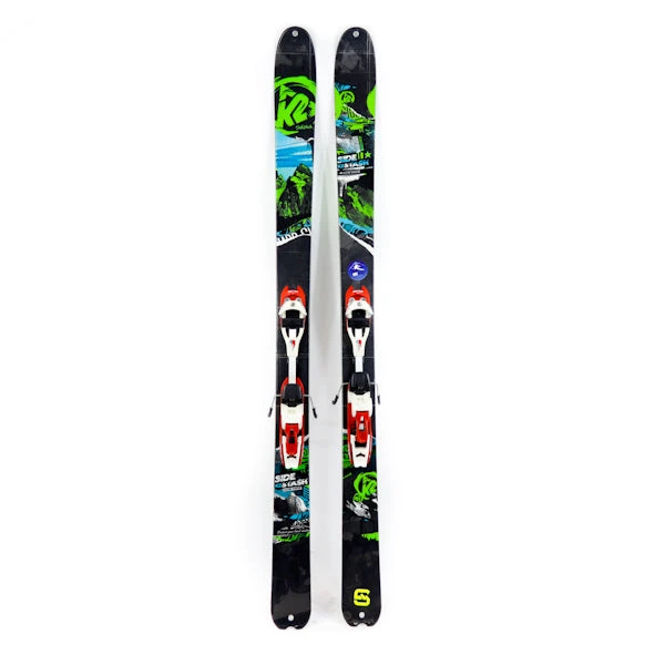 188cm K2 Sidestash Skis 2013 + Diamir Pro Frame Bindings | USED 1 188cm K2 Sidestash Skis 2013 + Diamir Pro Frame Bindings | USED
