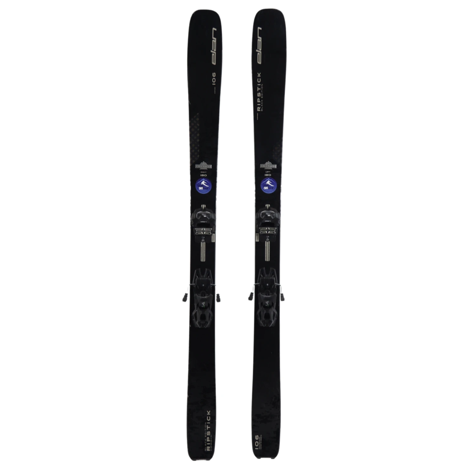 Elan RipStick 106 Black Edition 180 + Tyrolia Attack 14 - USED 1 Elan RipStick 106 Black Edition 180 + Tyrolia Attack 14 - USED