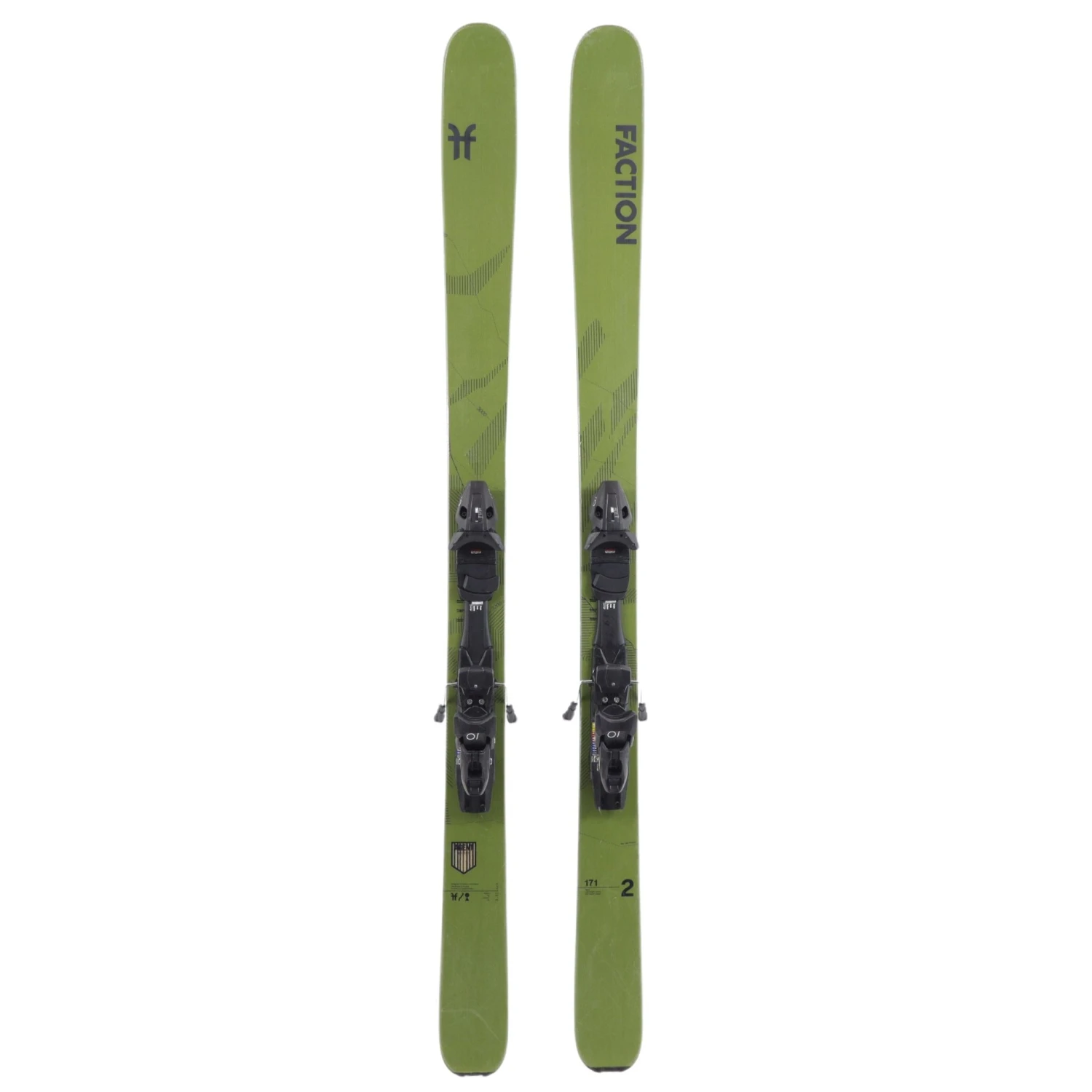 Faction Agent 2 171cm + Demo Bindings 2023 - USED 1 Faction Agent 2 171cm + Demo Bindings 2023 - USED