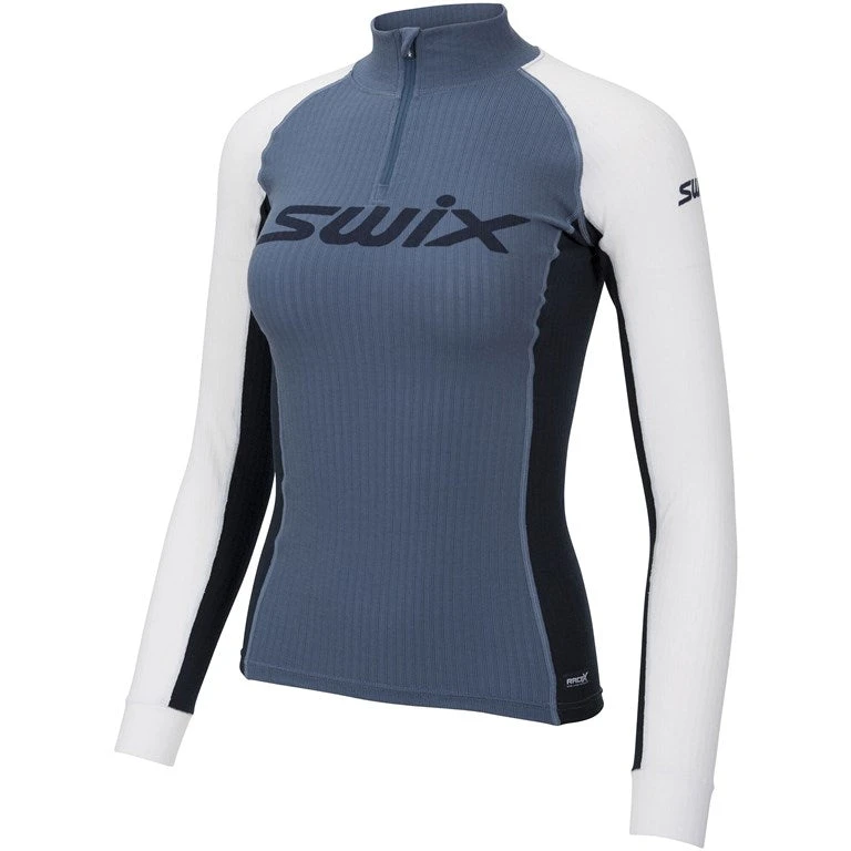 Swix RaceX Bodywear Women's 1/2 Zip Base Layer 1 Swix RaceX Bodywear Women's 1/2 Zip Base Layer