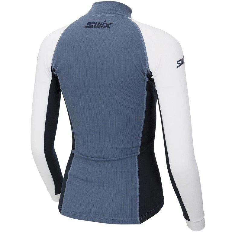 Swix RaceX Bodywear Women's 1/2 Zip Base Layer 2 Swix RaceX Bodywear Women's 1/2 Zip Base Layer - Image 2