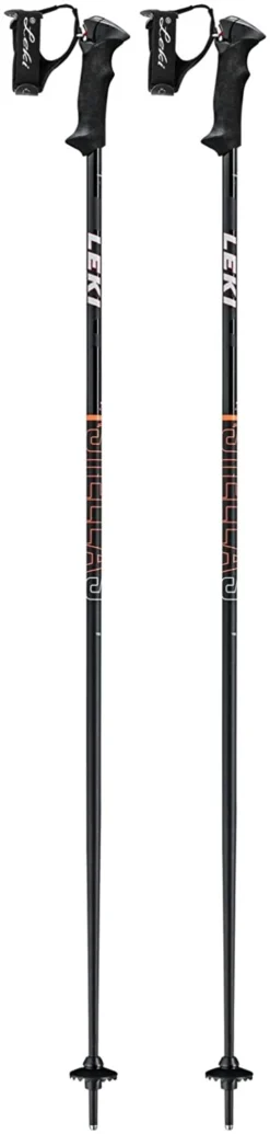 Leki Stella S Alpine Ski Poles - White/Black Or Black/Coral - DISCONTINUED -Fischer Gear Shop 51feASb9AaL. AC SL1500