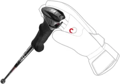 Leki Stella S Alpine Ski Poles - White/Black Or Black/Coral - DISCONTINUED -Fischer Gear Shop 61f4Pi 3AcL. AC SL1500