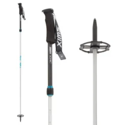 Swix Sonic R2, 2-Piece Carbon/Alu Adjustable Ski Poles