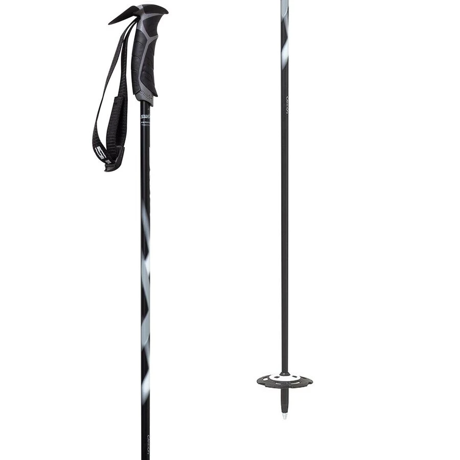 Swix Medieval X Black Advanced Composite Ski Poles 1 Swix Medieval X Black Advanced Composite Ski Poles