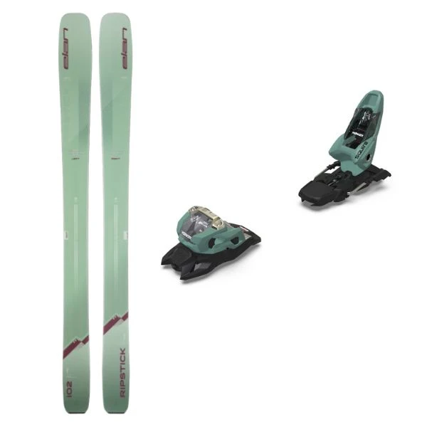 2023 Women's Elan Ripstick 102 Skis + Marker Squire 11 ID Bindings 1 2023 Women's Elan Ripstick 102 Skis + Marker Squire 11 ID Bindings