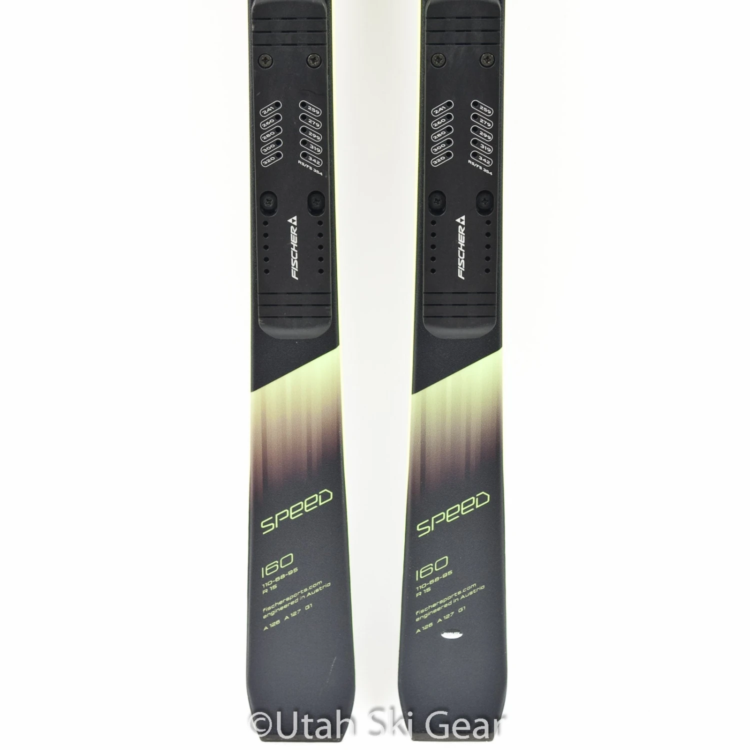 160 Fischer RC4 Speed Jr. Combi Race Skis 17/18 5 160 Fischer RC4 Speed Jr. Combi Race Skis 17/18 - Image 5