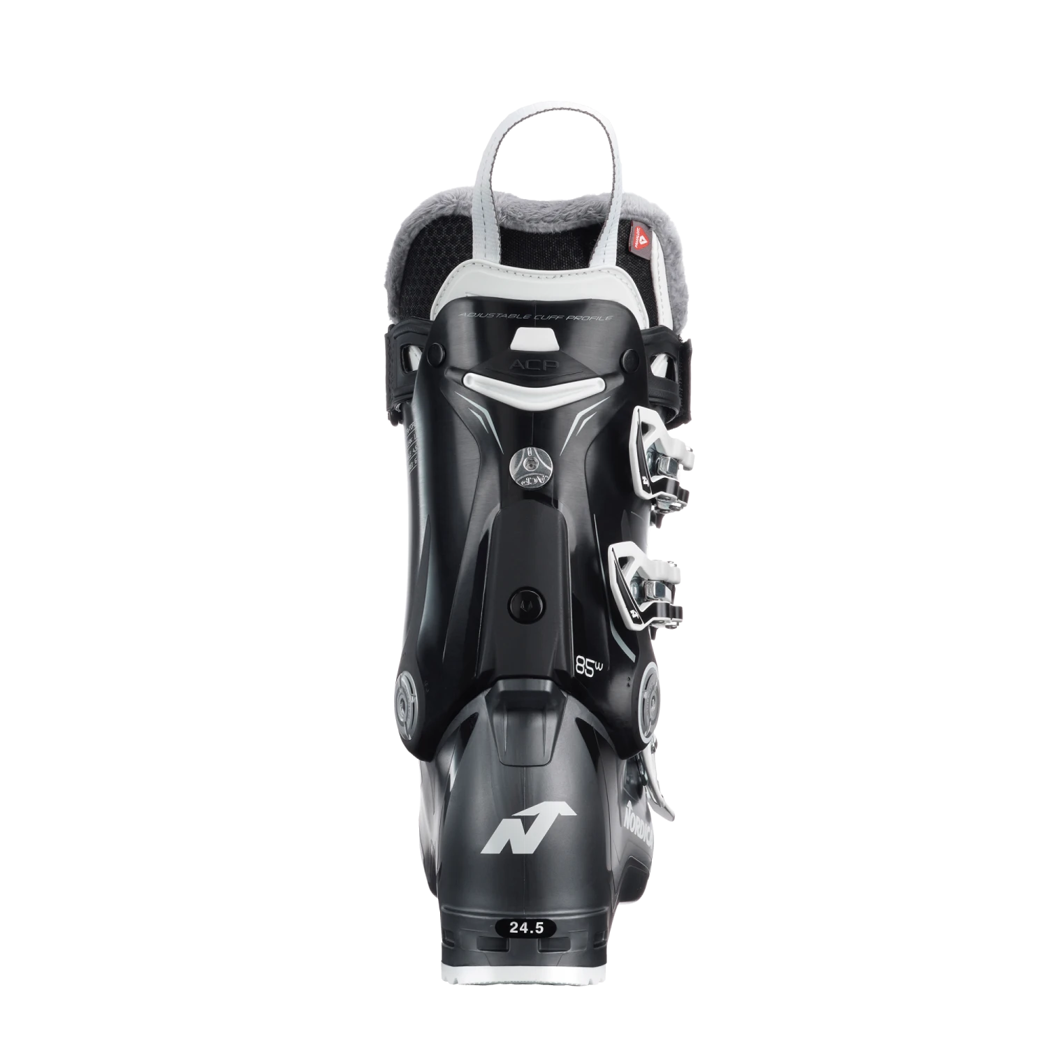 Nordica SpeedMachine 85 W Women's Ski Boots 21/22 | Black/Anthracite/White 4 Nordica SpeedMachine 85 W Women's Ski Boots 21/22 | Black/Anthracite/White - Image 4