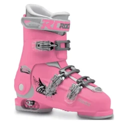 Roces IDEA Free Adjustable Youth Ski Boots | Size 22.5 - 25.5 MP -Fischer Gear Shop RocesIDEAFree22.5 25.5DeepPinkWhite scaled