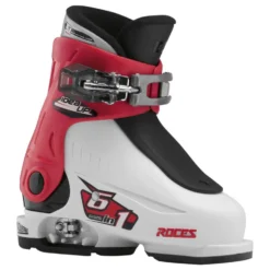 Roces IDEA Up Adjustable Youth Ski Boots | Size 16.0-18.5 -Fischer Gear Shop RocesIDEAUp16.0 18.5WhiteRedBlack scaled