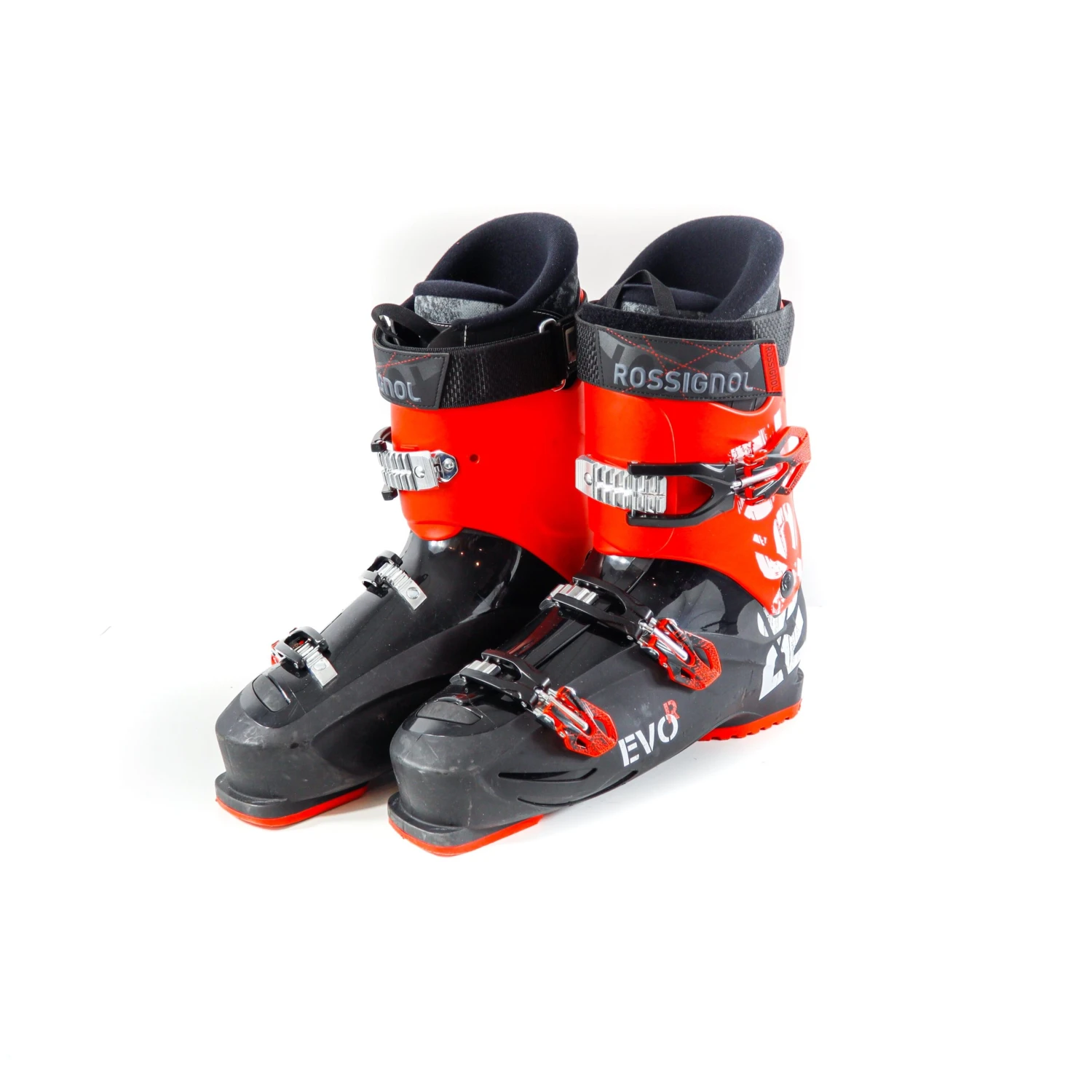 Rossignol Evo R Used Large Ski Boots | Black/Red - 2019 1 Rossignol Evo R Used Large Ski Boots | Black/Red - 2019