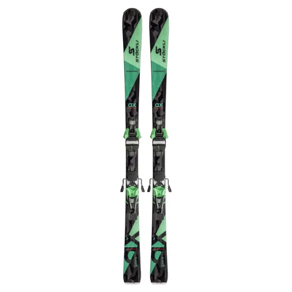 Stockli Montero AX Predrilled + Strive 13D Green Binding - 2023 1 Stockli Montero AX Predrilled + Strive 13D Green Binding - 2023