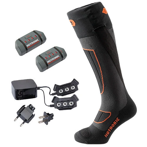 XLP ONE PFI 50 Heated Sock Set By Hotronic BootDoc - Surround Comfort - DISCONTINUED 1 XLP ONE PFI 50 Heated Sock Set By Hotronic BootDoc - Surround Comfort - DISCONTINUED