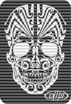 KUU Snowboard Stomp Pad Day Of The Dead Skull-Traction Pad