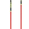 Leki Racing Kids Ski Poles Red Yellow & Black - DISCONTINUED